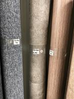 Tegelmotief Grijs Vinyl Restpartij | 3,35x4,00mtr, Ophalen, Nieuw, Nvt, Grijs