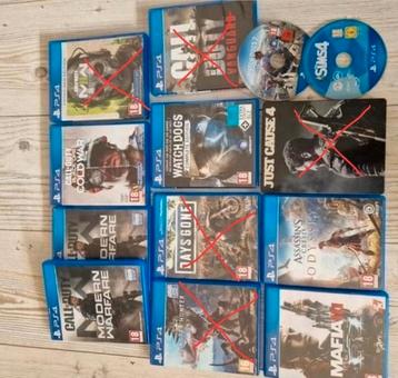 Ps 4 spellen beschikbaar voor biedingen