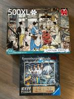 Jumbo XL puzzels 500 en 368 escape XL, Ophalen of Verzenden, 500 t/m 1500 stukjes, Zo goed als nieuw, Legpuzzel