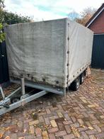 Anssems Huifaanhanger 3000kg geremd - Nieuwe banden, Ophalen, Gebruikt