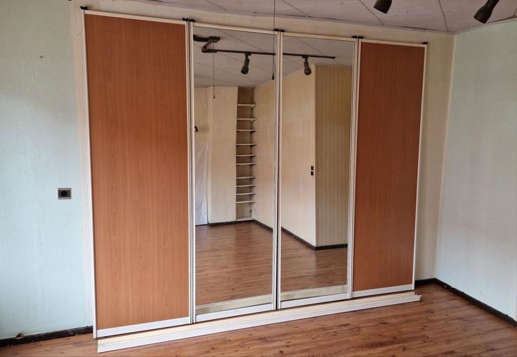 Schuifdeuren kastdeuren inbouwkast maatkast, Huis en Inrichting, Kasten | Kledingkasten, Zo goed als nieuw, 200 cm of meer, 200 cm of meer