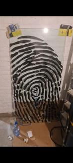 Ikea glasplaat vingerafdruk, ideaal voor op 2 schagen, Ophalen, Zo goed als nieuw