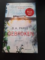 B.A. Paris - Gebroken, Ophalen of Verzenden, Zo goed als nieuw, Nederland, B.A. Paris