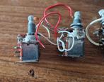 5 push pull switchen 1x Cts en 4x ?, Ophalen, Gebruikt, Elektrische gitaar