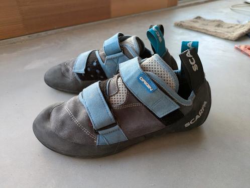 Scarpa Origin klimschoenen - Maat 40.5 - Zo goed als nieuw, Sport en Fitness, Klimsport, Zo goed als nieuw, Klimsportschoenen