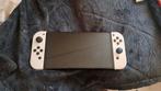 Nintendo switch oled met 4 spellen, Ophalen of Verzenden, Zo goed als nieuw, Met 1 controller, Switch OLED