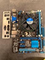 Asus moedebord mer Intel i3 | 8 GB, Computers en Software, Moederborden, Ophalen of Verzenden, DDR3