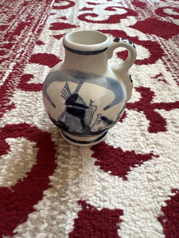 Delfts Blauw Kannetje Delfino Handgeschilderd, Antiek en Kunst, Antiek | Keramiek en Aardewerk, Ophalen of Verzenden