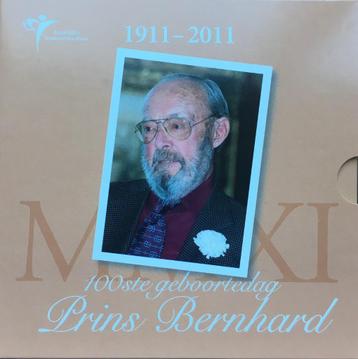 2011 THEMASET 100STE GEBOORTEDAG PRINS BERNHARD *BU* beschikbaar voor biedingen