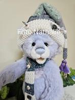 Charlie Bears Winters bear beer teddybeer, Ophalen of Verzenden, Zo goed als nieuw, Stoffen beer, Overige merken