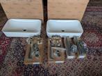 Wastafel set - Villeroy Boch wasbak, Hotbath kranen en sifon, Huis en Inrichting, Badkamer | Badkamermeubels, Ophalen, Nieuw, 50 tot 100 cm