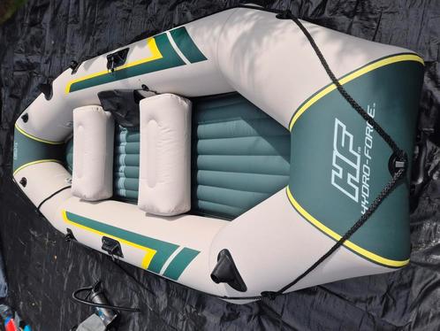 Opblaasboot hf hydro-forrce rubberboot 3x rangers elite, Watersport en Boten, Kano's, Zo goed als nieuw, Overige typen, Drie personen of meer