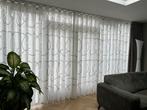 Gordijnen met wave plooi, 470x242 cm, gebruikt, Huis en Inrichting, Ophalen, Gebruikt, Wit, 200 cm of meer