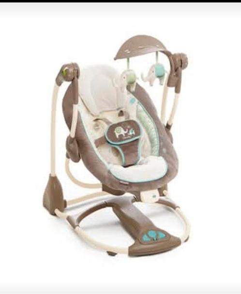 Ingenuity ConvertMe Swing-2-Seat, Kinderen en Baby's, Wipstoeltjes, Zo goed als nieuw, Schommelstoel, Overige merken, Met gordel(s) of riempje(s)