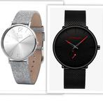 Ice Watch City en Nieuw zwart horloge €12,50, Overige merken, Leer, Staal, Polshorloge