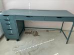 Bureau + ladekast Alex Ikea groen - grijs zgan, Huis en Inrichting, Ophalen, Nieuw