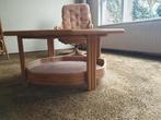 Grote salontafel 100x100, Huis en Inrichting, Tafels | Salontafels, Gebruikt, 50 tot 75 cm, Rechthoekig, 50 tot 100 cm