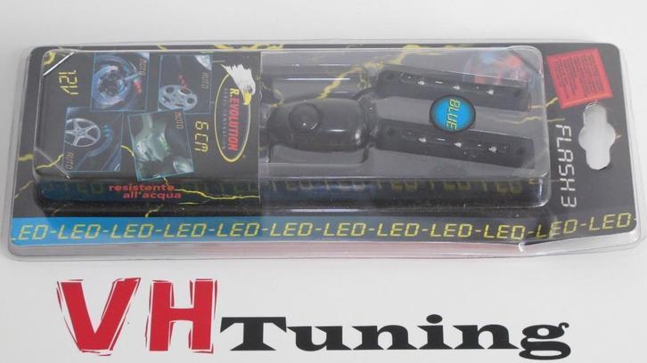 R. EVOLUTION 13770 LED strip 2x6CM blauw met switch, Auto diversen, Tuning en Styling, Ophalen of Verzenden