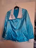 Lichtblauwe carnaval/feestblouse, Maat 38/40 (M), Carnaval, Nieuw, Ophalen of Verzenden