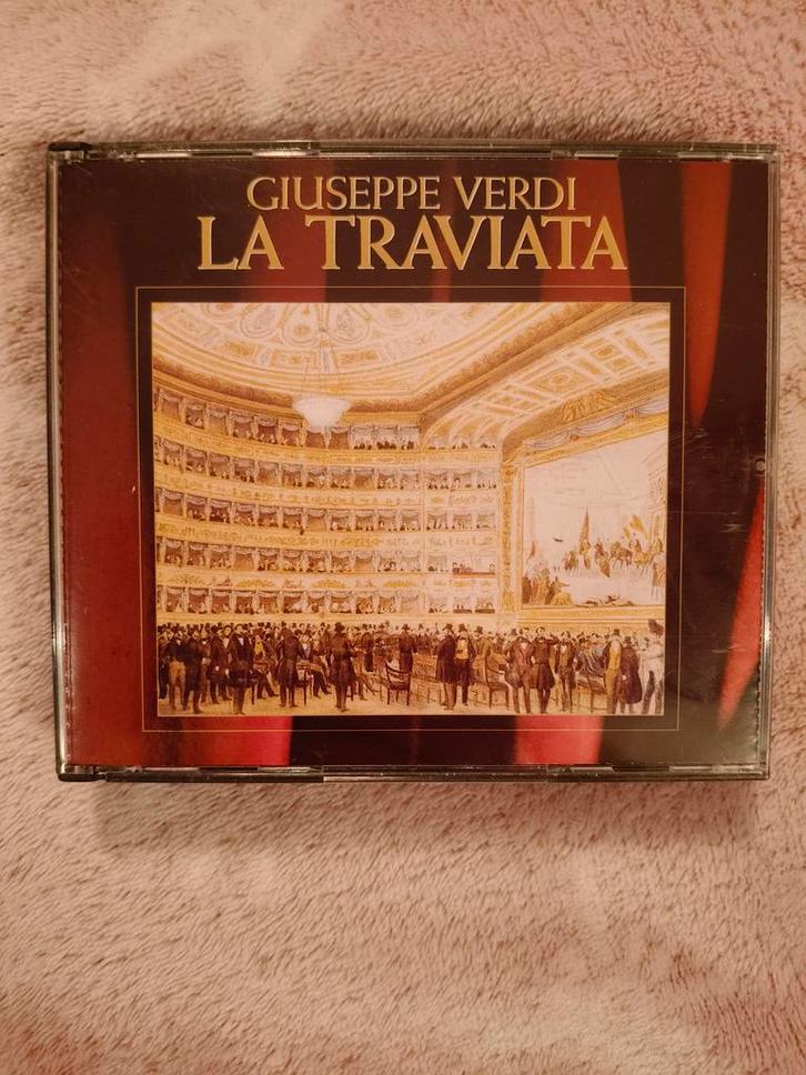 Giuseppe Verdi - La Traviata (2 cd's), Cd's en Dvd's, Cd's | Klassiek, Gebruikt, Opera of Operette, Romantiek, Ophalen of Verzenden