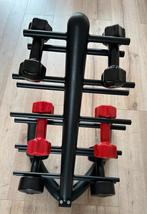 COMPACT DUMBBELLREK VOOR VINYL DUMBBELLS MET 6 GEWICHTEN, Sport en Fitness, Fitnessmaterialen, Ophalen, Zo goed als nieuw, Dumbbell