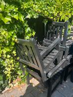 Tuinstoelen zwart, Ophalen of Verzenden, Gebruikt, Kunststof
