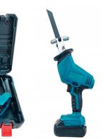 24 v recipro zaag met 2 liion accu,s van 4.0 ah met zagen, Doe-het-zelf en Verbouw, Gereedschap | Zaagmachines, Ophalen of Verzenden
