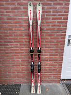 Ski's, schoenen en stokken maat 44, 160 tot 180 cm, Gebruikt, Schoenen, Ophalen of Verzenden