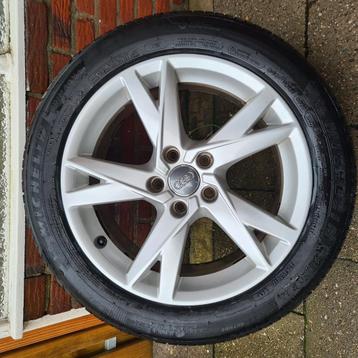 Originele Audi velgen met Michelen banden - 255/50 R17 beschikbaar voor biedingen