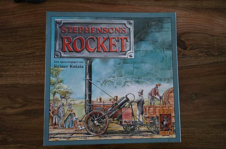 Stephenson's Rocket - Bordspel, Hobby en Vrije tijd, Gezelschapsspellen | Bordspellen, Zo goed als nieuw, Drie of vier spelers