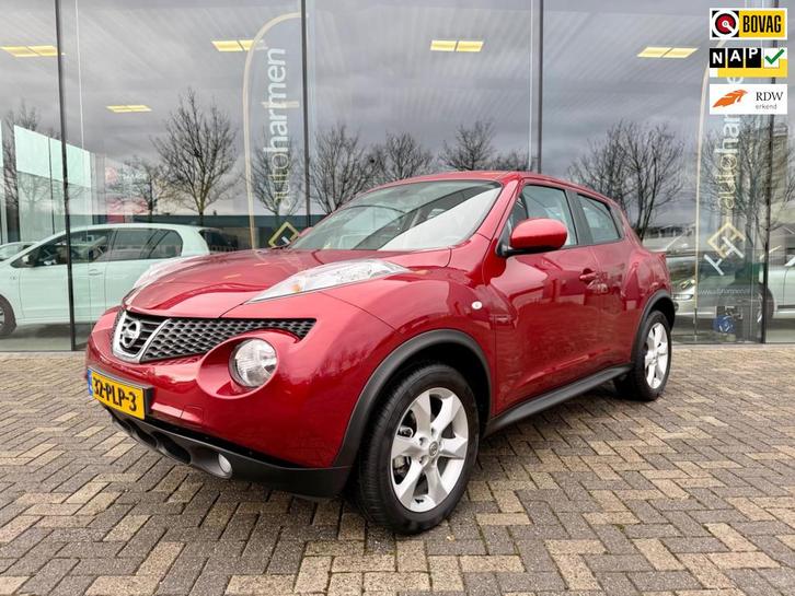 Nissan Juke 1.6 Acenta, NAP 21.400 km, 1e eigenaar, Auto's, Nissan, Bedrijf, Te koop, Juke, ABS, Achteruitrijcamera, Airbags, Airconditioning