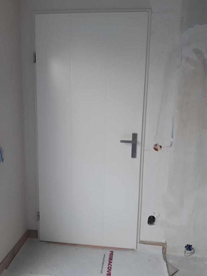 Lijndeur van Jan des Bouvvrie., Doe-het-zelf en Verbouw, Deuren en Horren, Zo goed als nieuw, Binnendeur, 200 tot 215 cm, 80 tot 100 cm