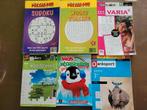6 Puzzelboekjes - Zo goed als nieuw, Ophalen of Verzenden, Zo goed als nieuw, Puzzelboek