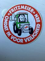 Sticker Fritzmeier tractoren, Verzenden, Zo goed als nieuw, Merk