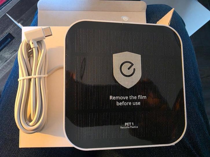 te koop set van 2 stuks Eufy Zonnepaneel voor EufyCam, Audio, Tv en Foto, Videobewaking, Nieuw, Buitencamera, Ophalen of Verzenden