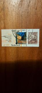 Postzegel Van Gogh met tab. Nederland, Ophalen of Verzenden