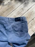 Jacob Cohen 622 Blauwe Katoenen 5 pocket Broek Mt 32, Kleding | Heren, Blauw, Overige maten, Ophalen of Verzenden, Jacob Cohen
