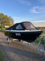 Sloep boot topcraft 450 suzuki 25pk vaarbewijs vrij, Ophalen, 10 tot 30 pk, Zo goed als nieuw, 3 tot 6 meter