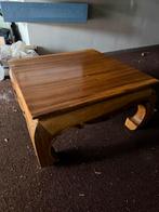 Oosterse opium salontafel, Huis en Inrichting, Tafels | Salontafels, Ophalen, Gebruikt, Vierkant, 50 tot 100 cm