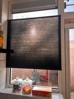 Plisse gordijn zwart, Huis en Inrichting, Ophalen of Verzenden, Zo goed als nieuw, Zwart, Minder dan 100 cm