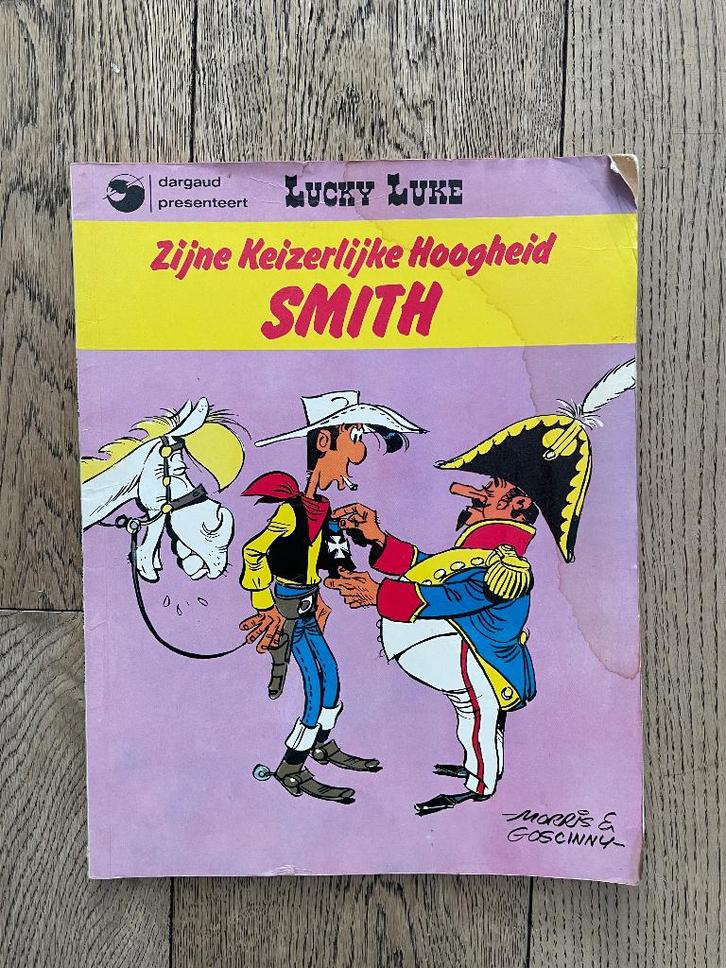 Lucky Luke – Zijne Keizerlijke Hoogheid Smith, Boeken, Stripboeken, Gelezen, Eén stripboek, Ophalen of Verzenden