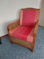 Rieten rotan stoel, Ophalen, Zo goed als nieuw, Minder dan 75 cm, Hout