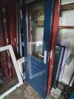 Merbau buiten deuren 78 x 211.5 dubbel glas, Ophalen, 80 tot 100 cm, 200 tot 215 cm, Glas