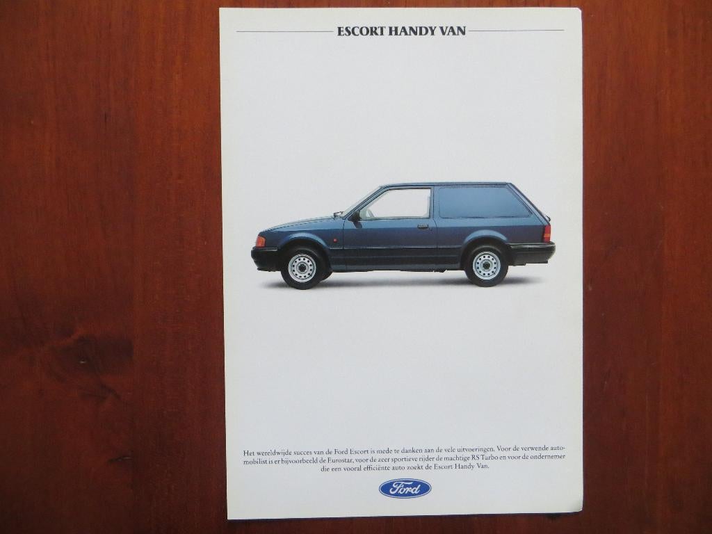 Ford Escort Handy Van (1989), Ophalen of Verzenden, Nieuw, Ford