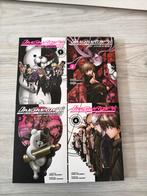 Danganronpa manga compleet. Vol 1 t/m 4, Complete serie of reeks, Ophalen of Verzenden, Zo goed als nieuw, Japan (Manga)