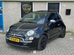 Fiat 500 0.9 TwinAir Plus PANO XENON NWE KOPPELING, Euro 5, 86 pk, Gebruikt, Zwart