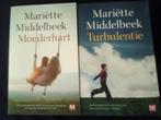 2x Mariëtte Middelbeek  -Moederhart en Turbulentie, Ophalen of Verzenden, Zo goed als nieuw, Nederland