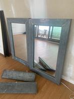 Spiegels, Huis en Inrichting, Woonaccessoires | Spiegels, Ophalen, 100 tot 150 cm, Zo goed als nieuw, Rechthoekig