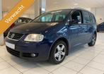 Volkswagen Touran 2.0-16V FSI Highline, Auto's, Volkswagen, Gebruikt, 4 cilinders, Blauw, Bedrijf