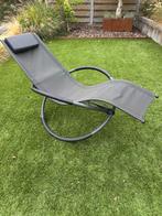 Tuinligstoel, Ophalen, Gebruikt, Aluminium, Verstelbaar
